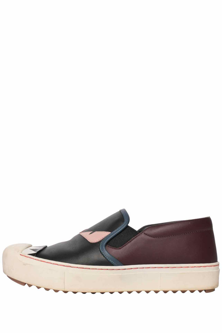 Fendi Size 36 Monster Slip On Sneaker