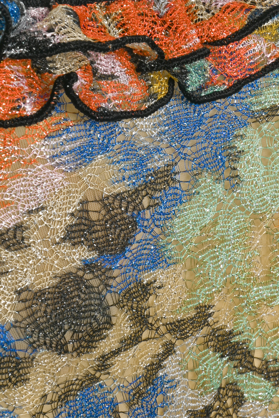 Missoni Mare Size 4 Multi-colour Ruffle Bikini Top & Bottom Swimsuit