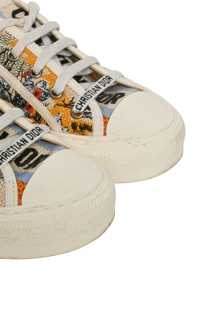 Christian Dior Size 35 Walk N' Dior Embroidered Sneakers