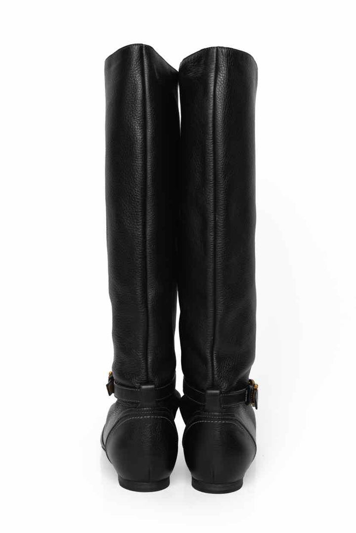 Chloe Size 41 Leather Riding Boots