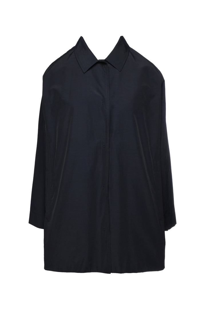 Eileen Fisher Size M Light Cotton Nylon Coat