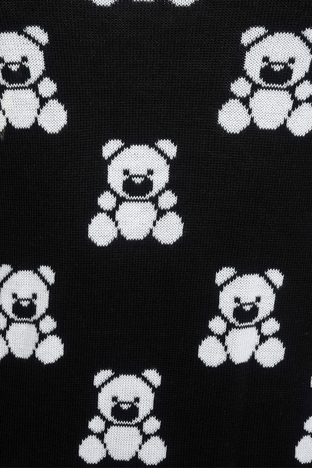 Moschino Size 6 Teddy Print Dress