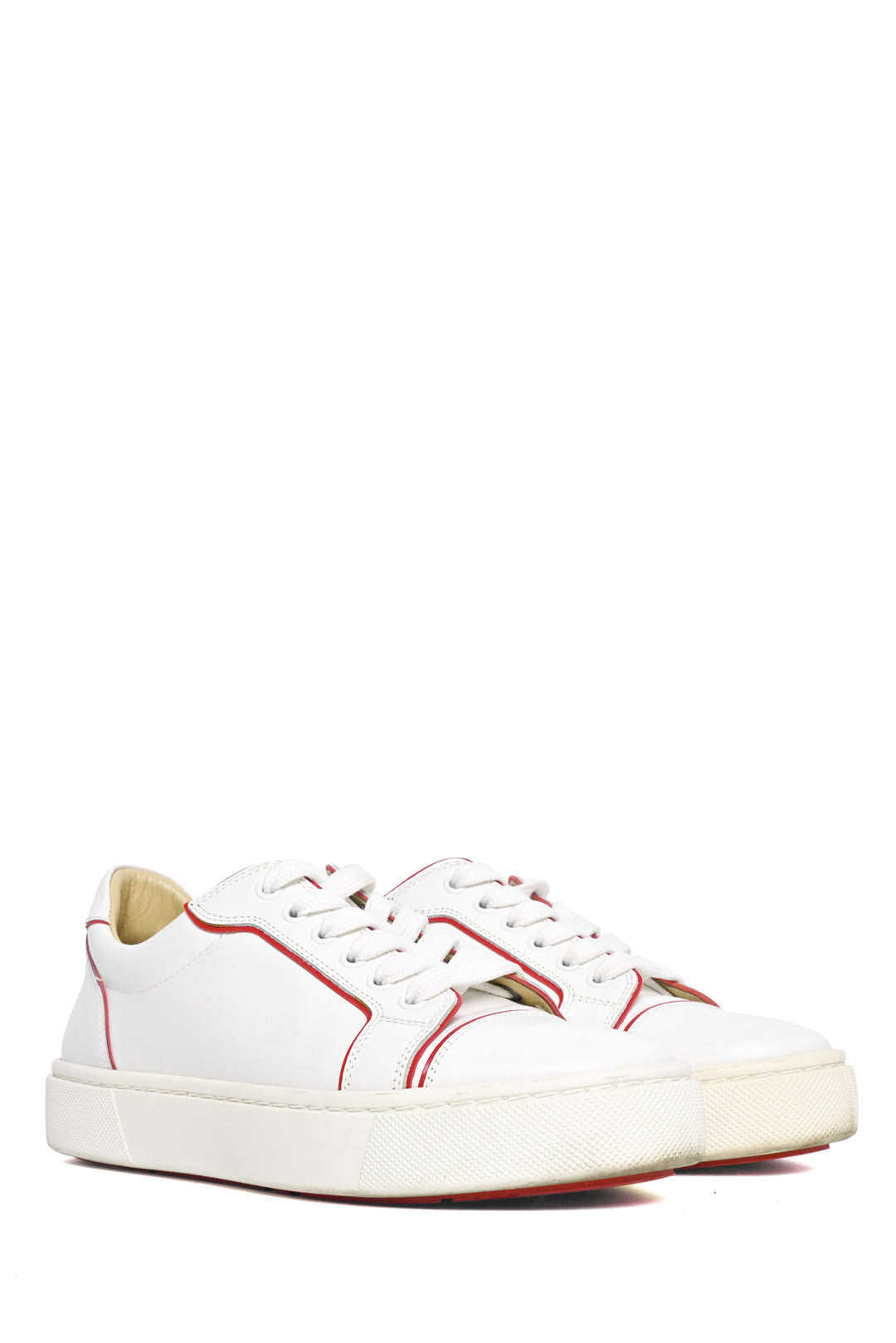 Christian Louboutin Size 38 Vieirissima 'Bianco Loubi' Sneaker