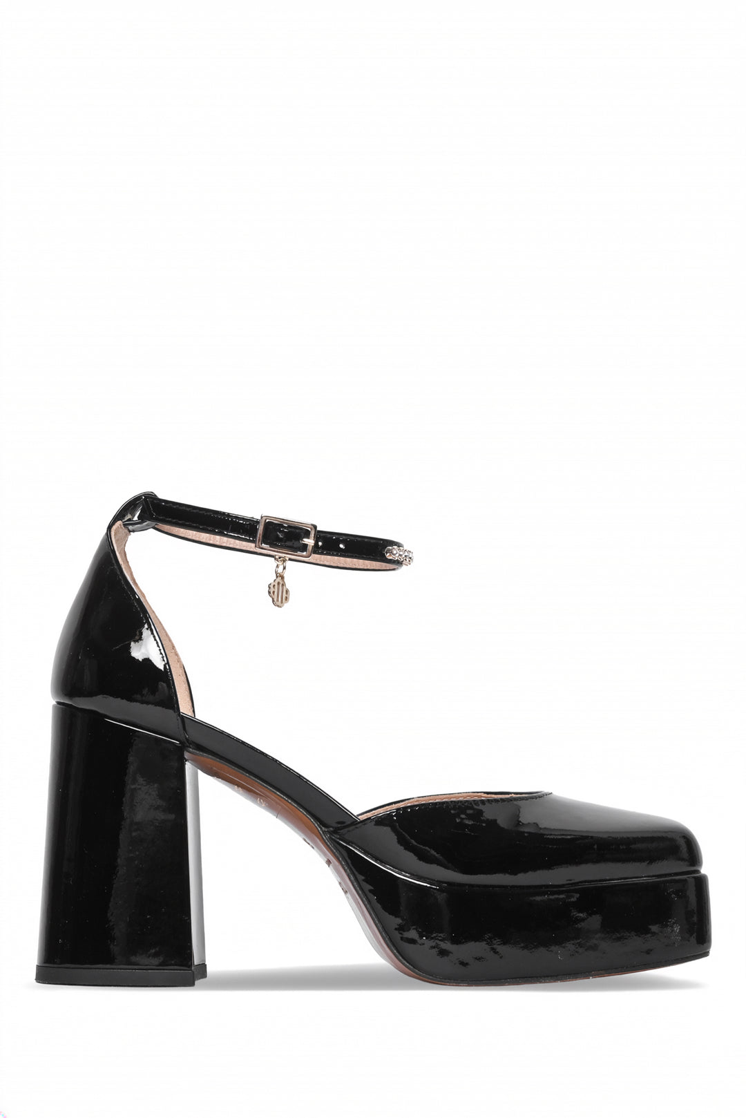 maje Size 36 Patent Platform Pumps