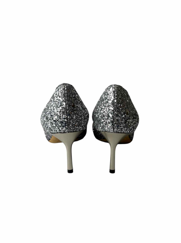 Jimmy Choo Size 39 Romy Ombre Glitter Pumps