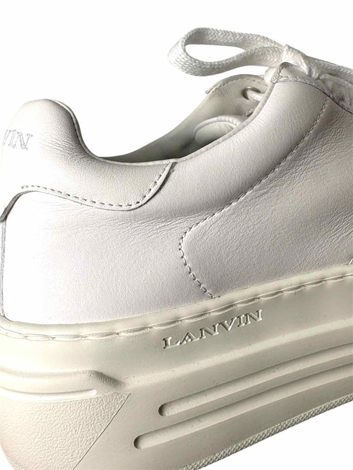 Lanvin Size 40 DDBP Platform Leather Sneaker