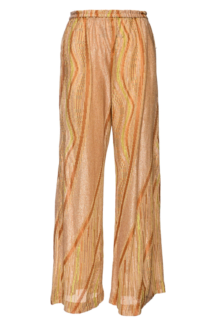 Forte_Forte Size 2 Metallic Stripe Pants