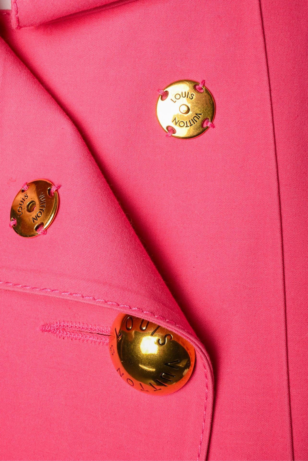Louis Vuitton Size 34 Double-Breasted Short Mackintosh Jacket