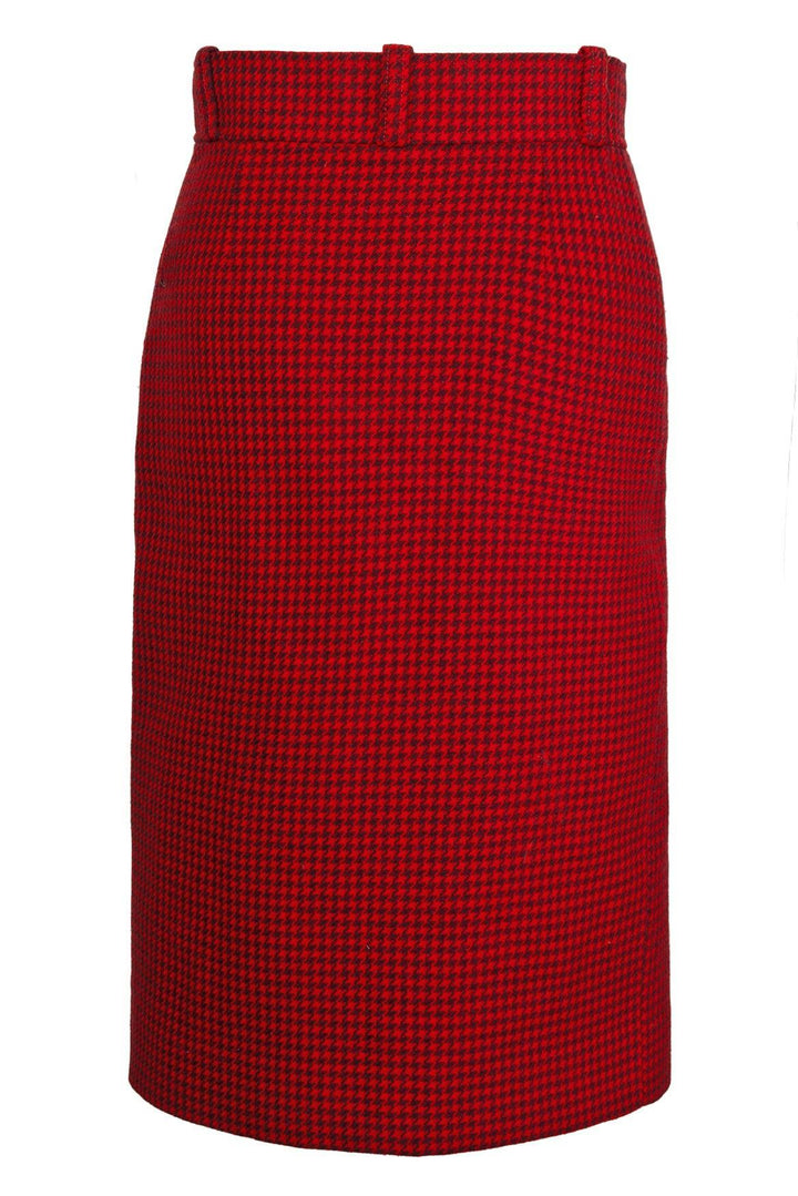 Balenciaga Size 36 2019 Houndstooth Pencil Skirt
