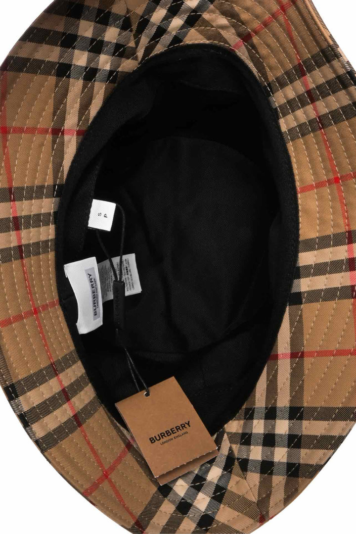 Burberry Size S Check Bucket Hat