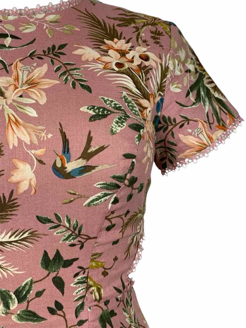 Zimmermann Size 0 Tropicale Lattice Dress