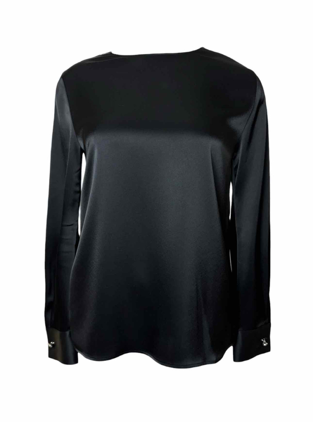 St. John Size 2 Button-Up Back Long Sleeve Tops