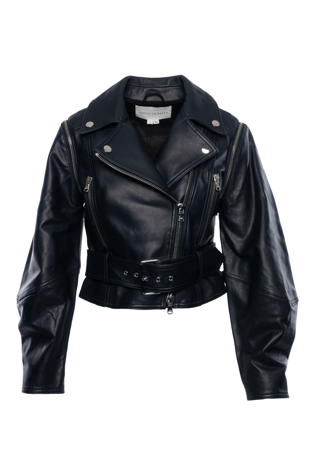 Veronica Beard Size 4 Jylan Moto Leather Jacket