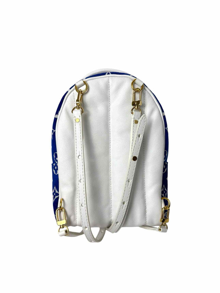 Louis Vuitton Mini Palm Springs Monogram Jacquard Velvet BackPack