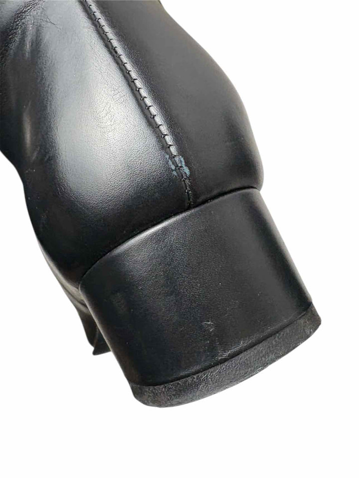 Ferragamo Logo Riding Size 6 Boots