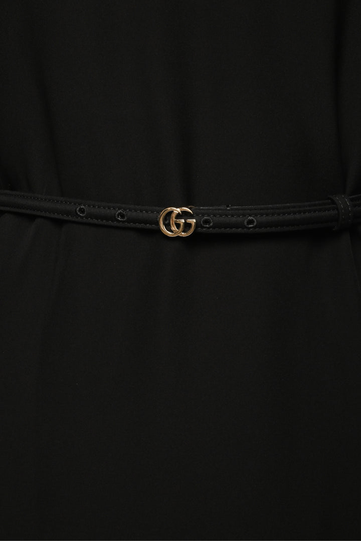 Gucci Size 2 Backless Belted Dress