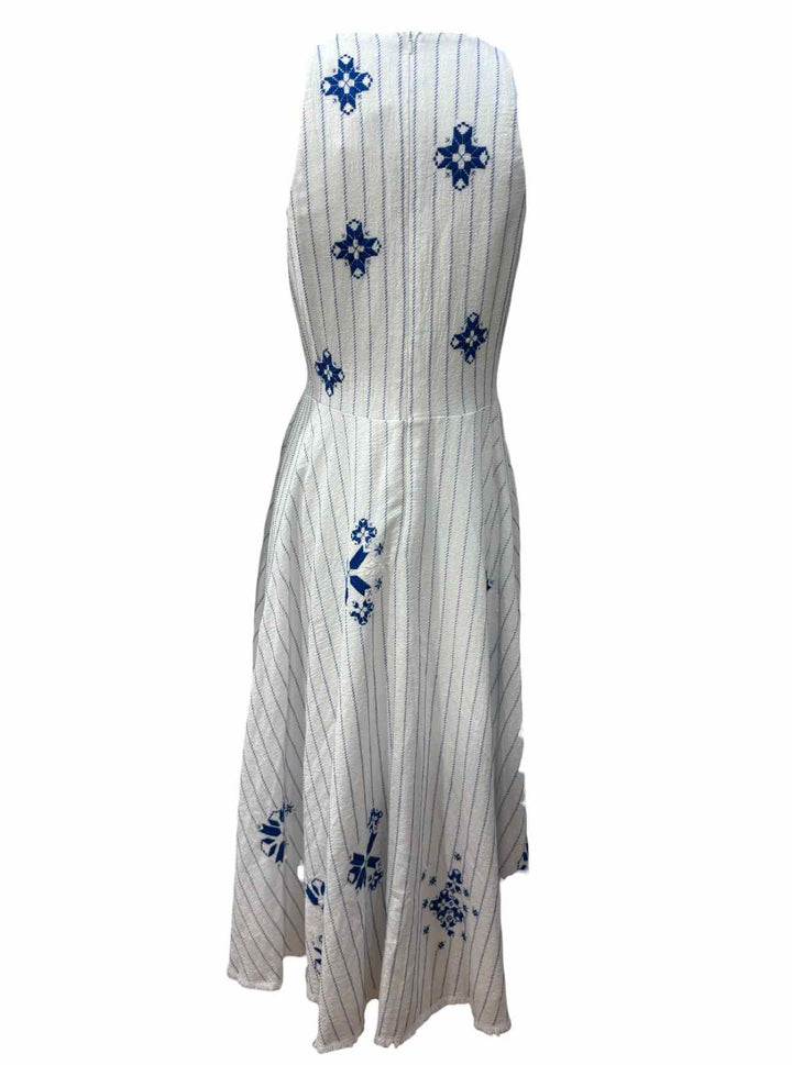 Rue Mariscal Size 4-6 Embroidered Cotton  Dress