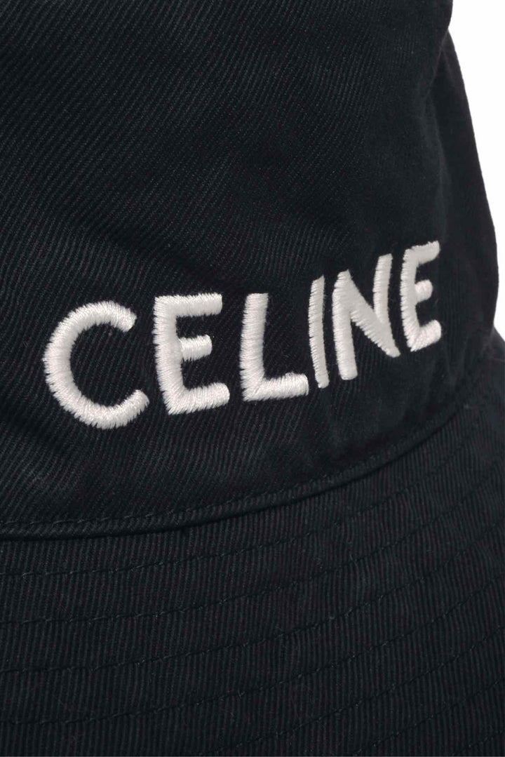 Celine Size M Logo Bucket Hat