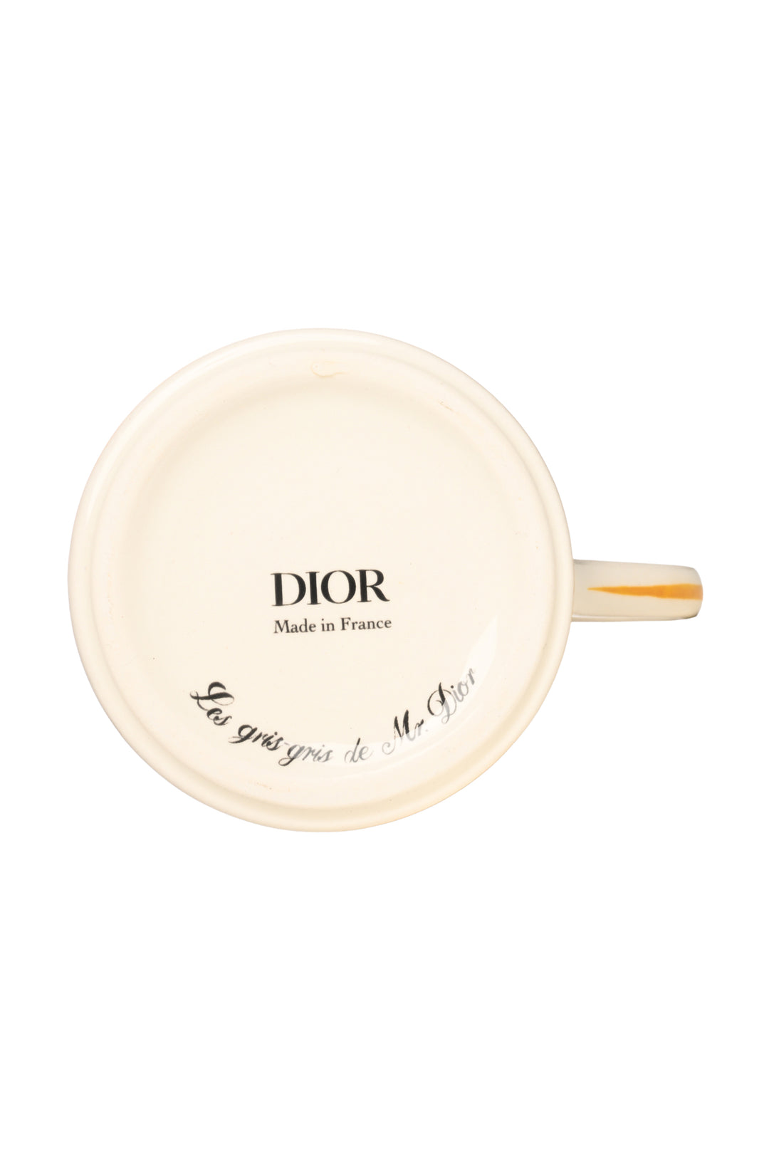 Dior Ceramic Bee Motif 'Les Gris-Gris de Mr. Dior' Set of Two Mugs