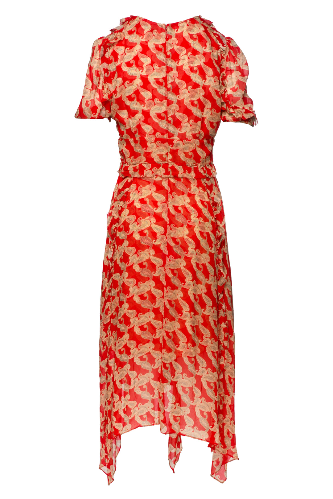 The Kooples Size 2 Paisley Midi Dress