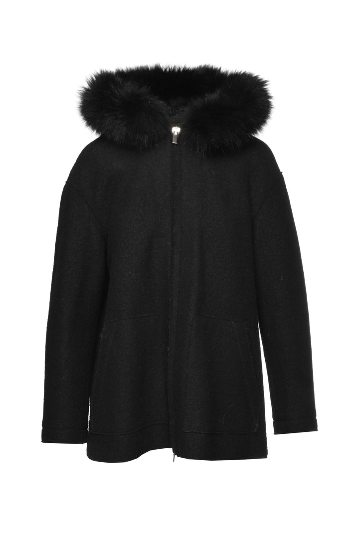 Eleventy Size 40 Felted Wool Jacket