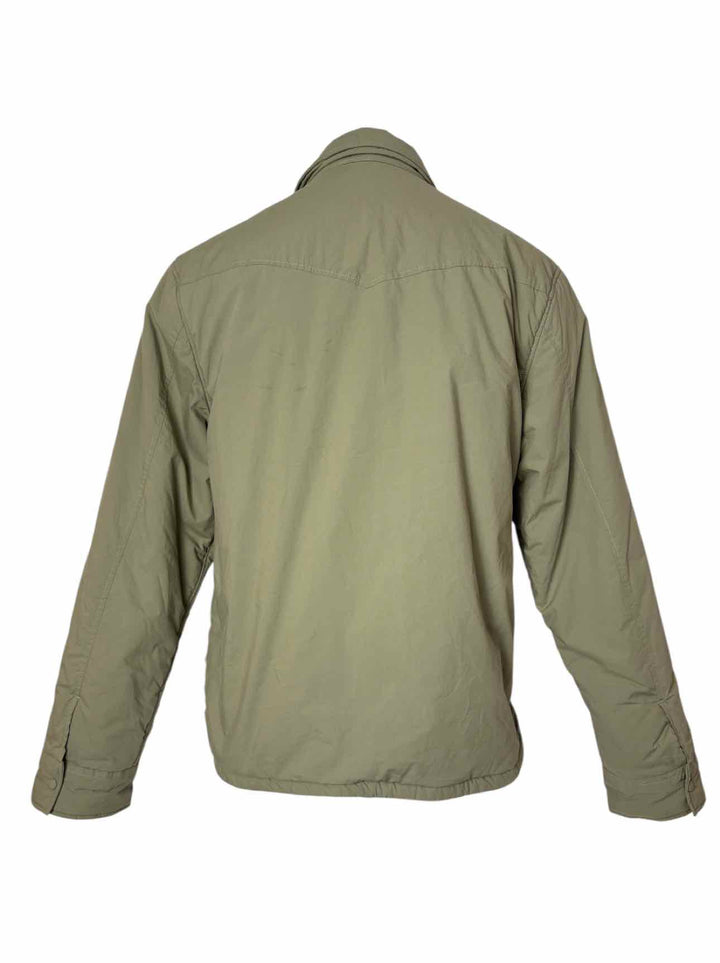 Officine Generale Size XL Men's Quilted Cotton Shirt Jacket