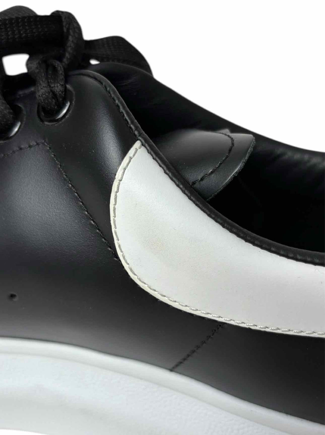 Alexander Mcqueen Size 43 Men's Oversized Leather Sneakers
