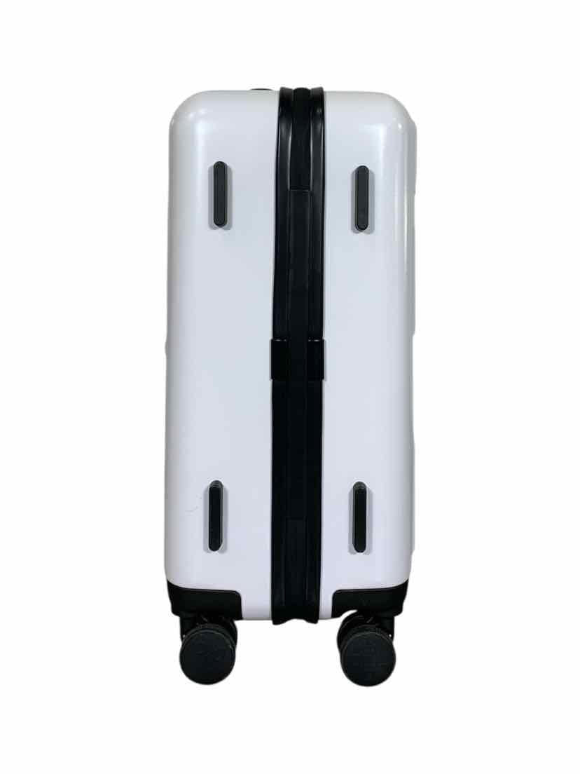 Off White Arrow Trolley Suitcase