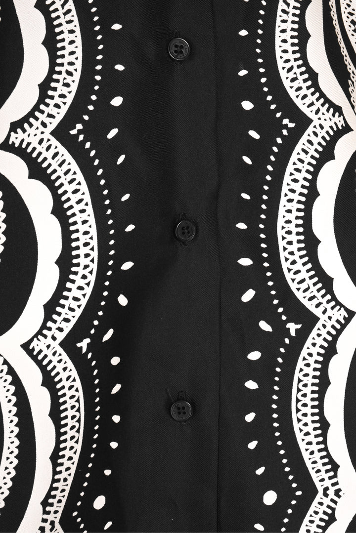 Nili Lotan Size XS Alfie Bandana Silk Blouse