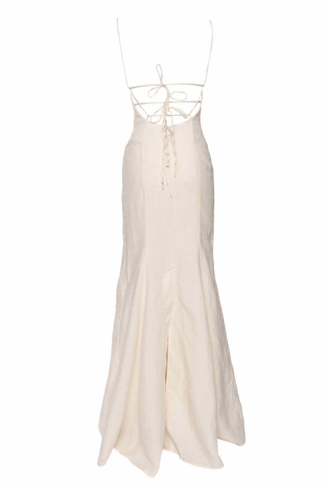 Jacquemus Size 36 L'Amour Camargue Linen Maxi Dress