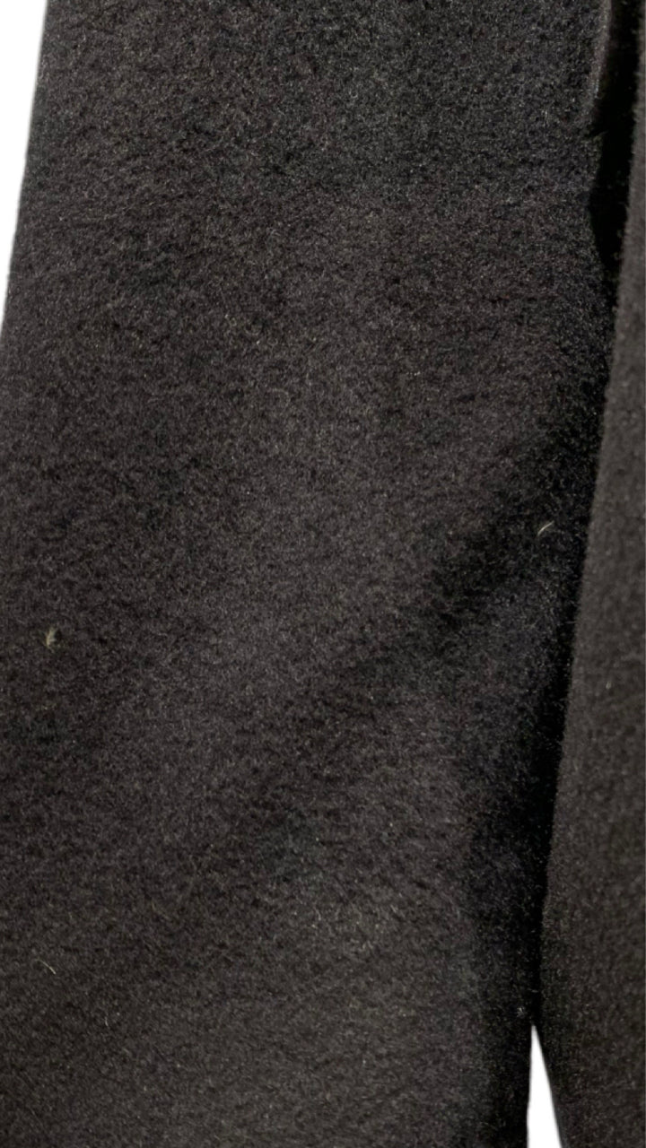 Black Goat Cashmere Double Breasted Size M Coat