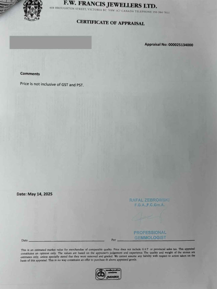 14K White Gold Diamond Tennis Bracelet