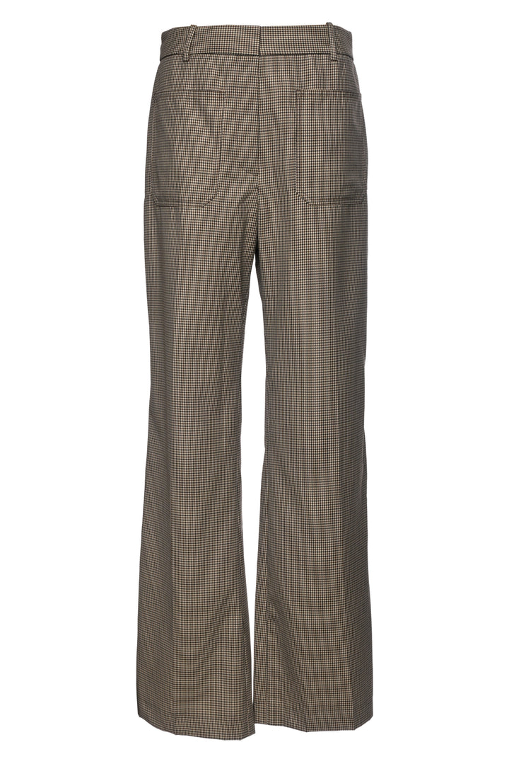 Nili Lotan Size 8 Christophe Houndstooth Pants