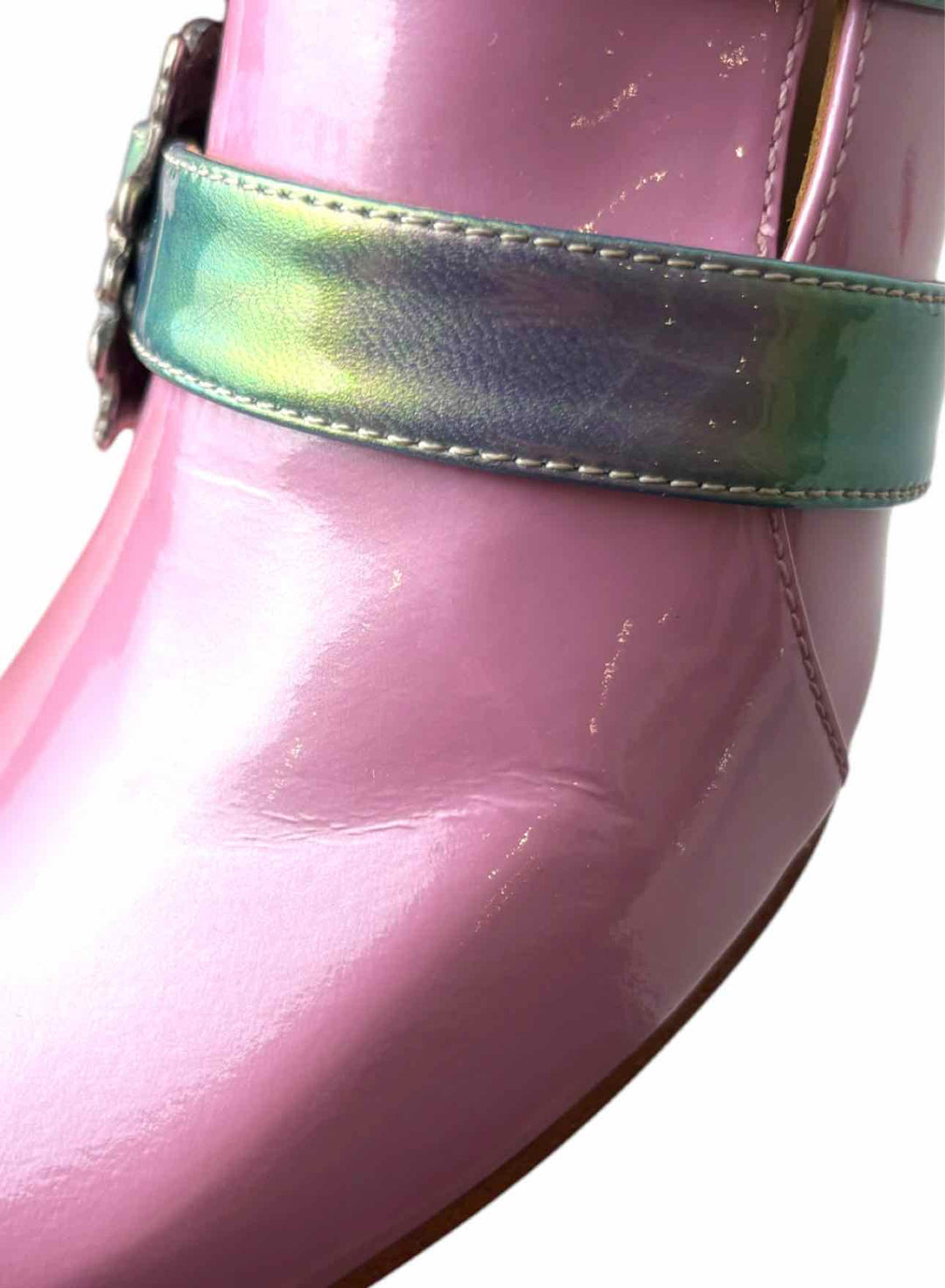 Fluevog Size 11 Classy Strozzi Heeled Loafers