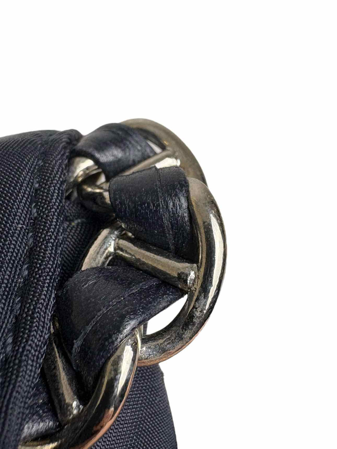 Prada Mini Tessuto Catena Crossbody