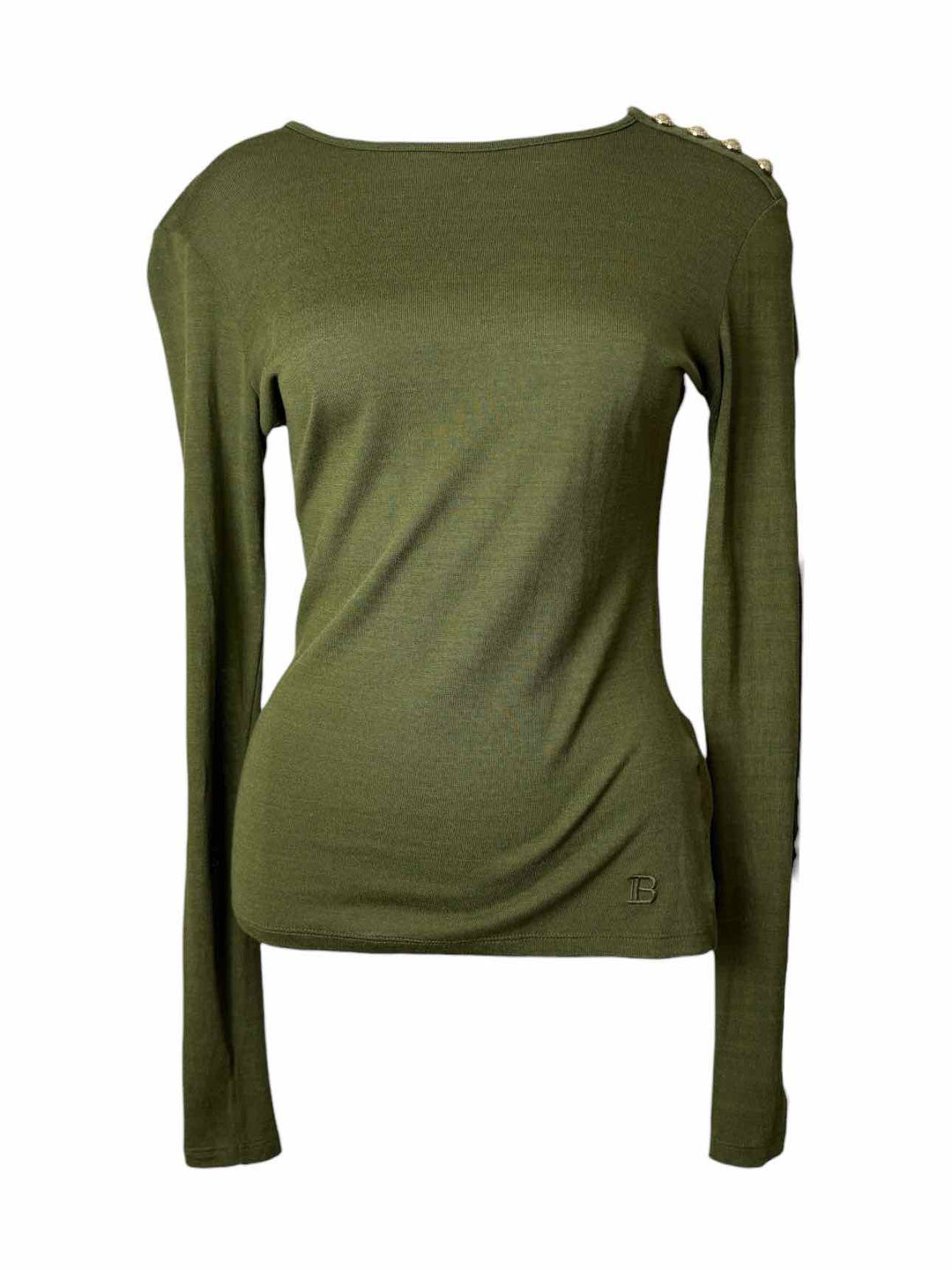 Balmain Long  Sleeve Knit Size 40 Tops