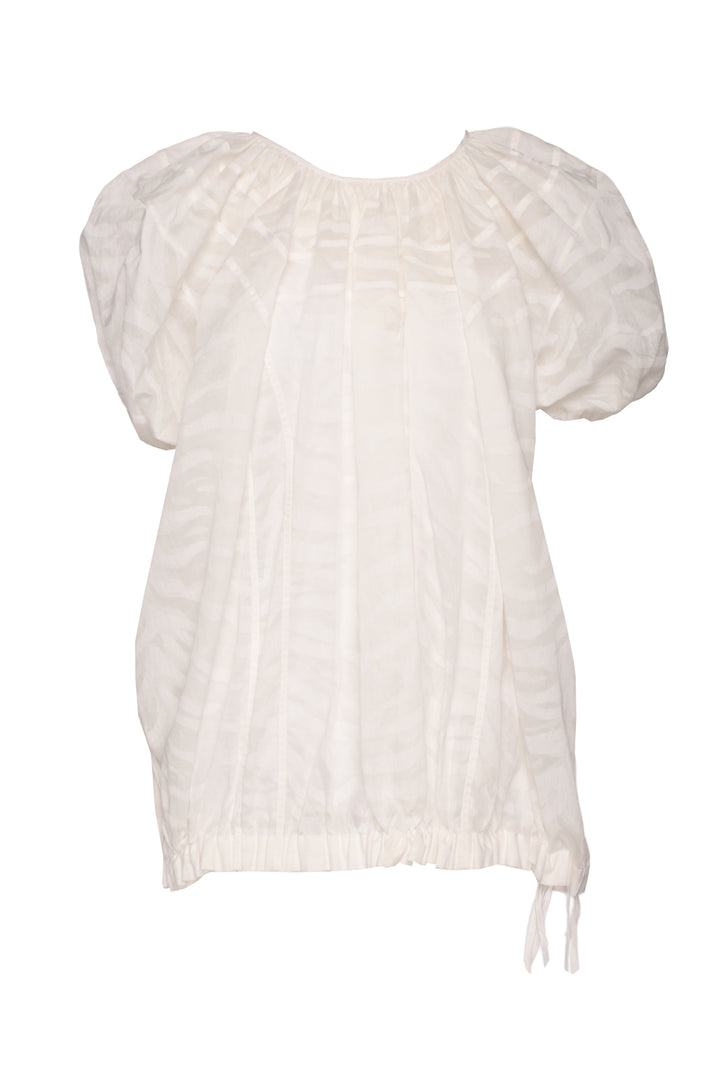 Jil Sander Size 4 Drawstring Bottom Printed Tops