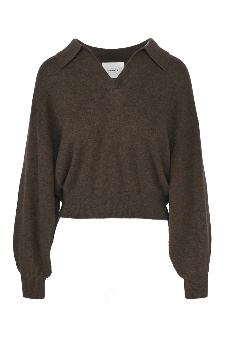 Lisa Yang Size 0 Polo Cashmere Sweater