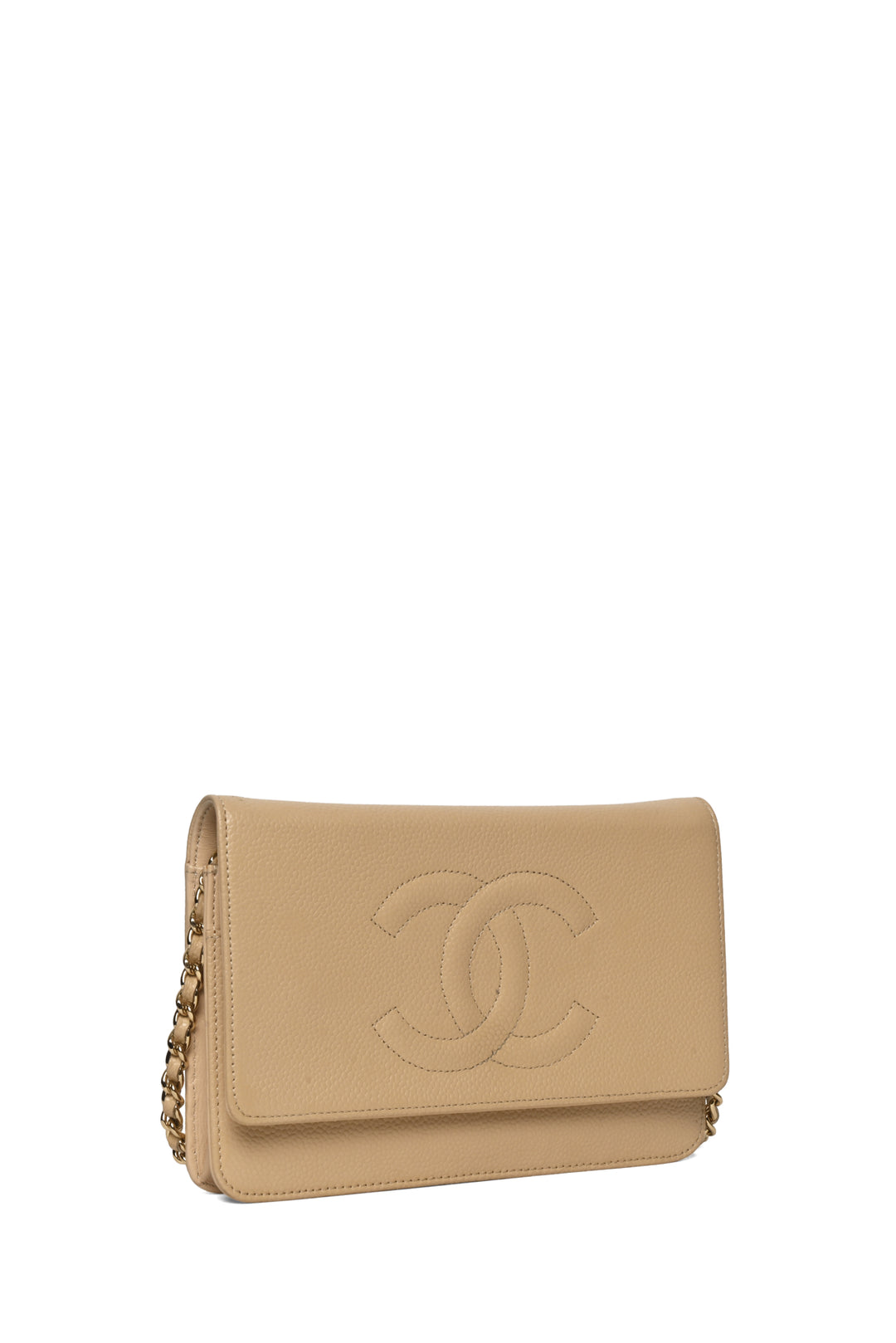 Chanel 2012 Caviar Timeless Wallet on Chain