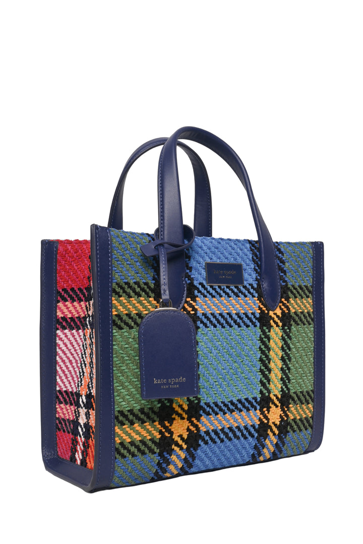 Kate Spade Manhattan Grand Plaid Tote