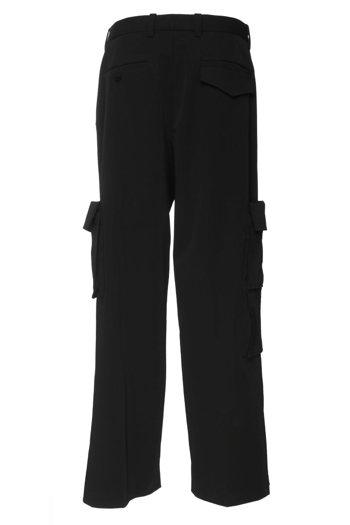 Wooyoungmi Size 34 Men's Wide Leg Cargo Trousers