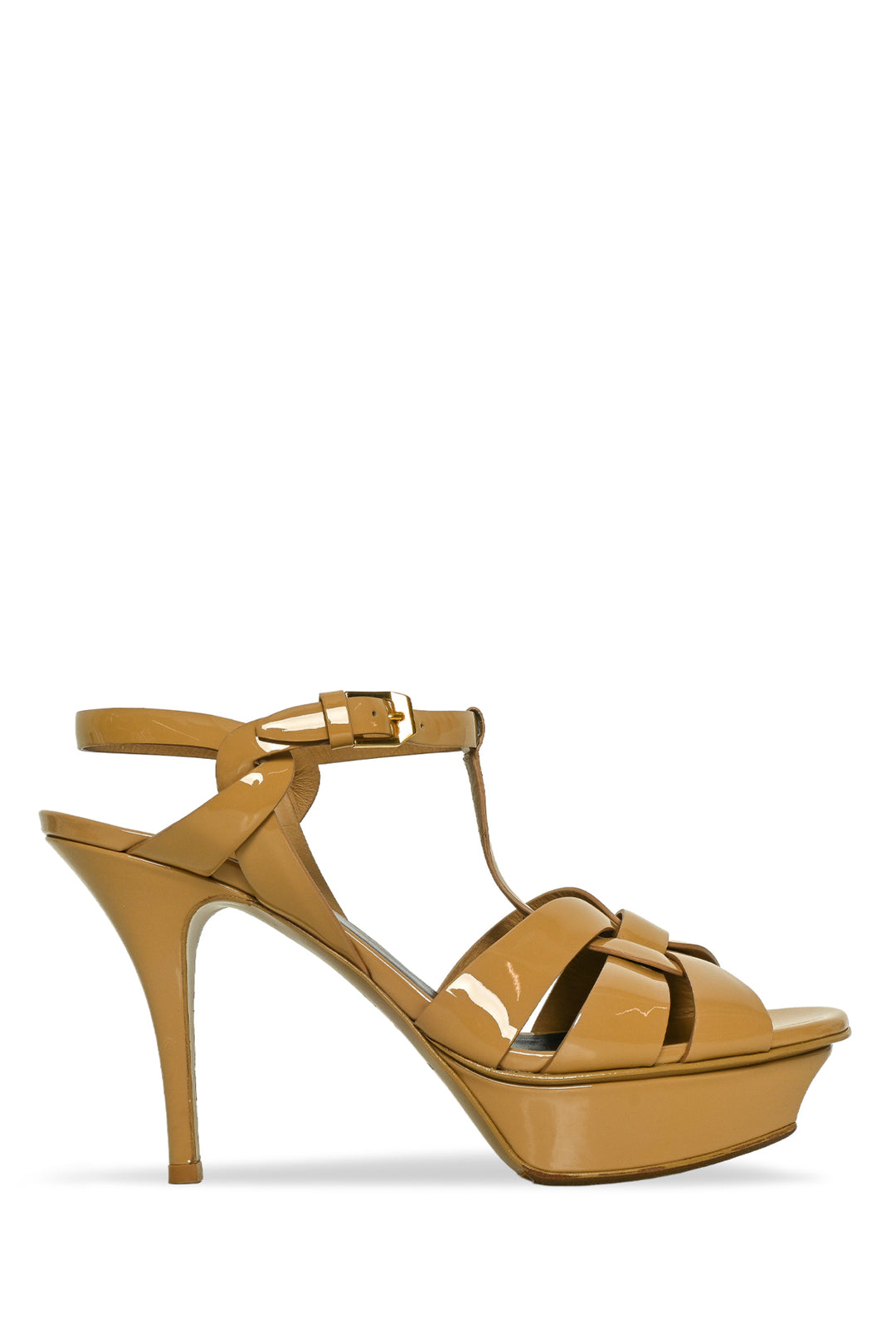 Yves Saint Laurent Size 38.5 Tribute Platform Sandals