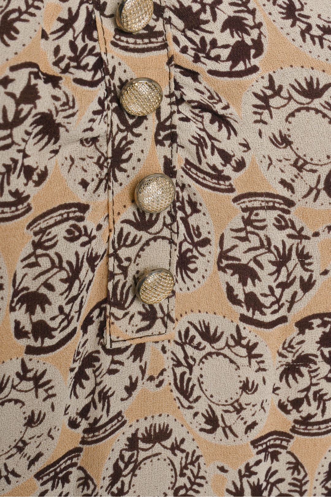 Anna Sui Size 2 Pattern Maxi Dress