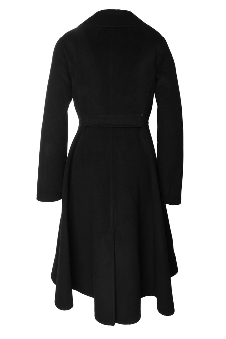 Jil Sander Size 36 Double Breasted Virgin Wool Coat