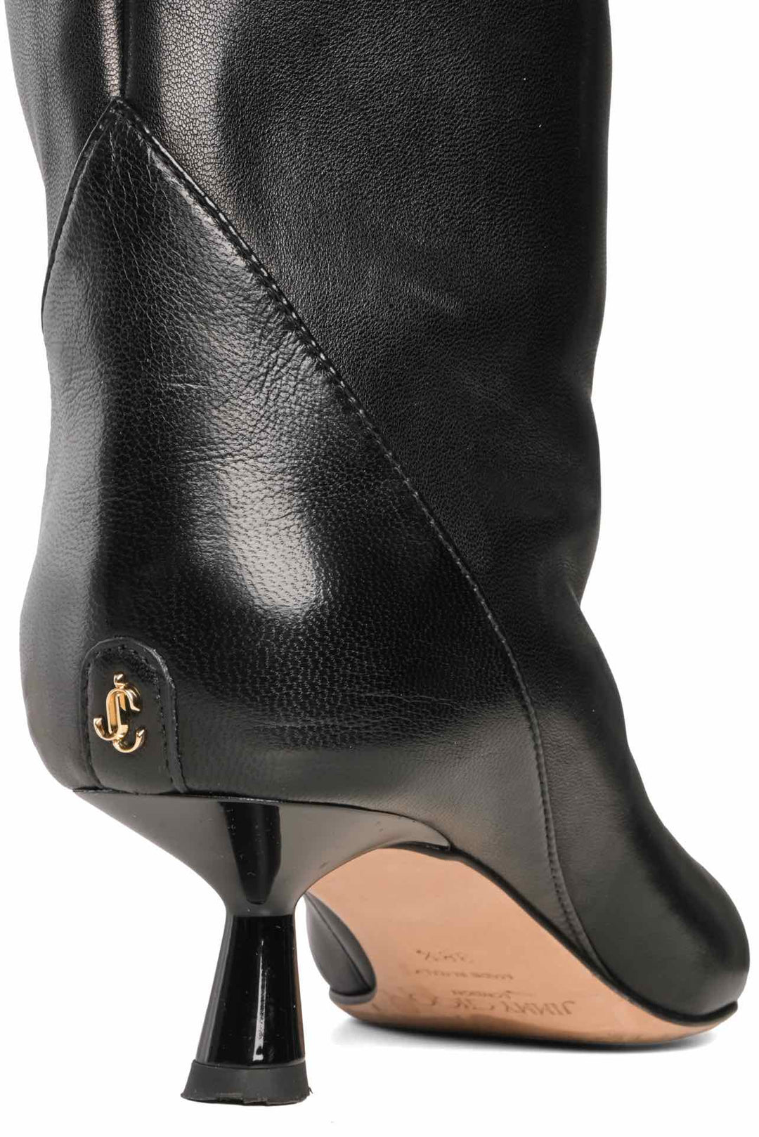 Jimmy Choo Size 38.5 Leather Vari 45 Over-the-knee Boots