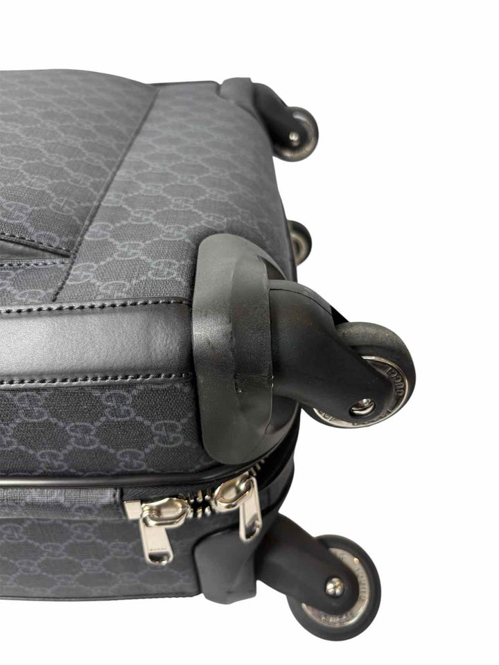 Gucci GG Supreme Carry On Rolling Suitcase Luggage