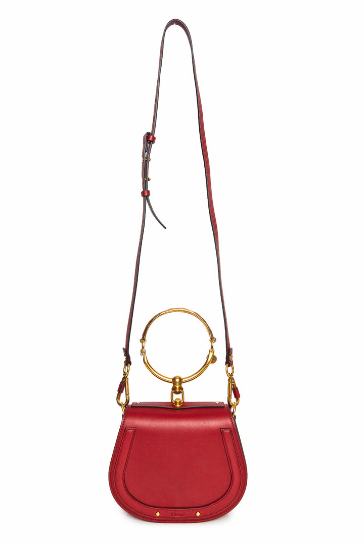 Chloe Small Nile Leather Shoulder Bag