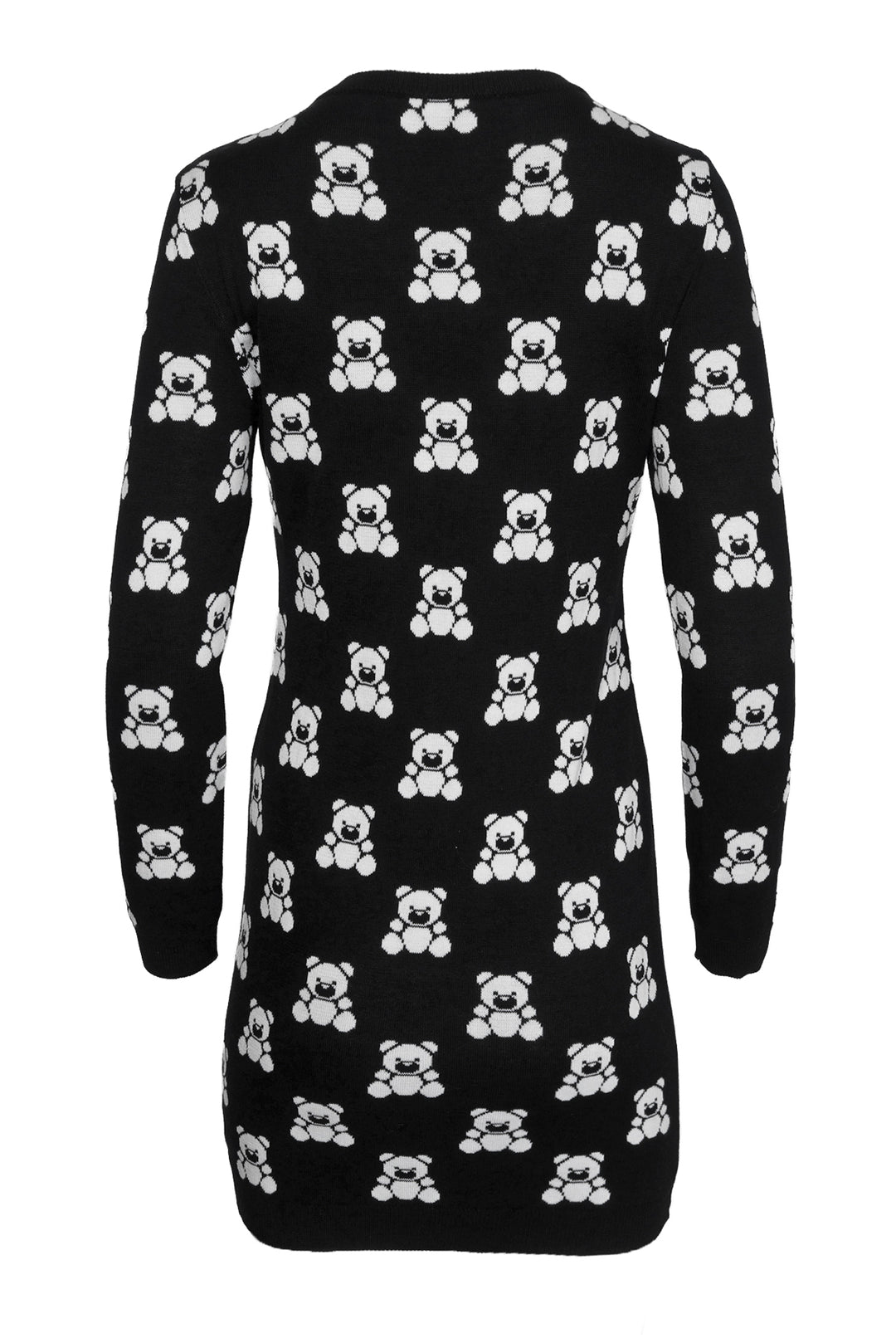 Moschino Size 6 Teddy Print Dress
