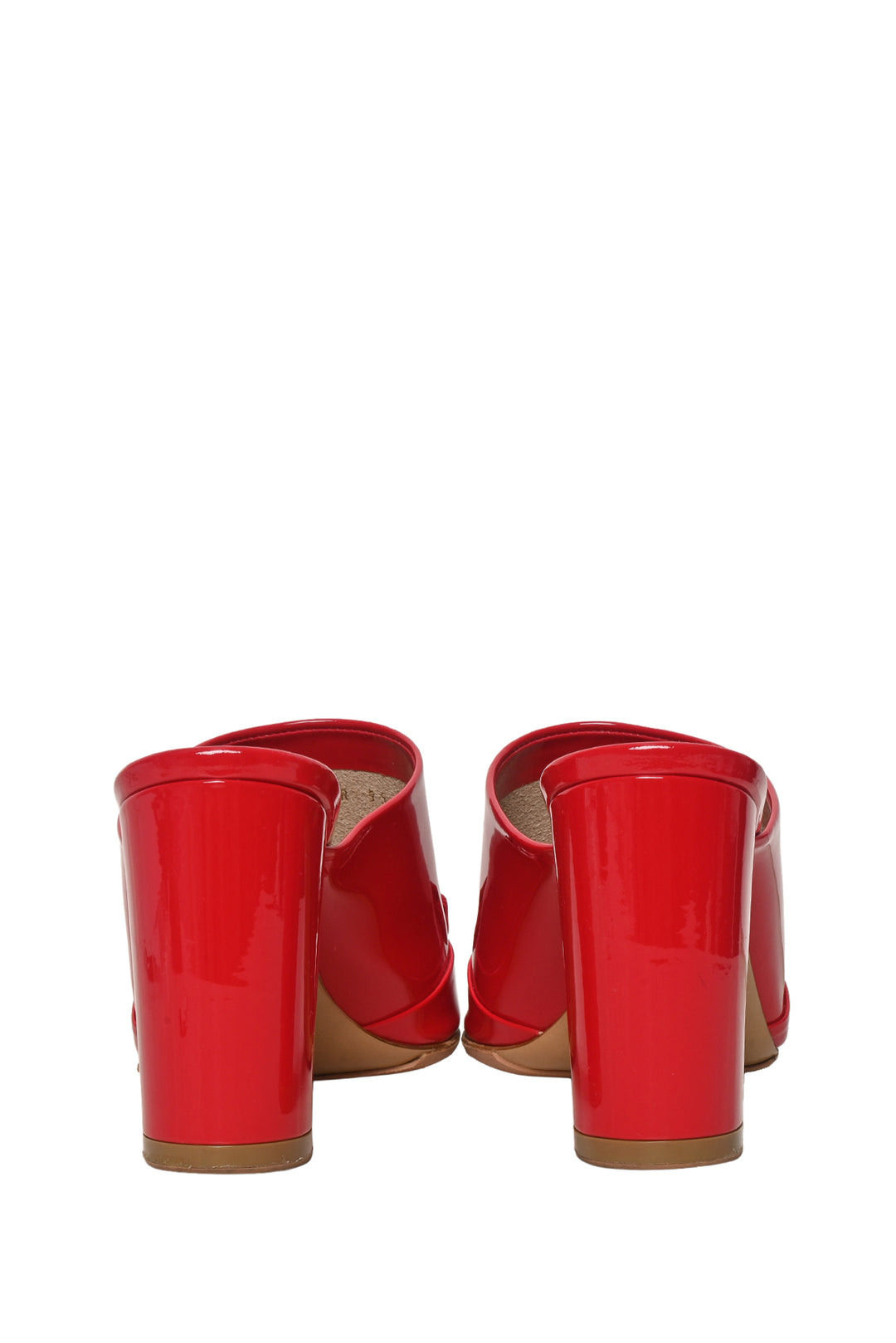 Ferragamo Size 8 Vara Bow Block Heel Mule Sandals