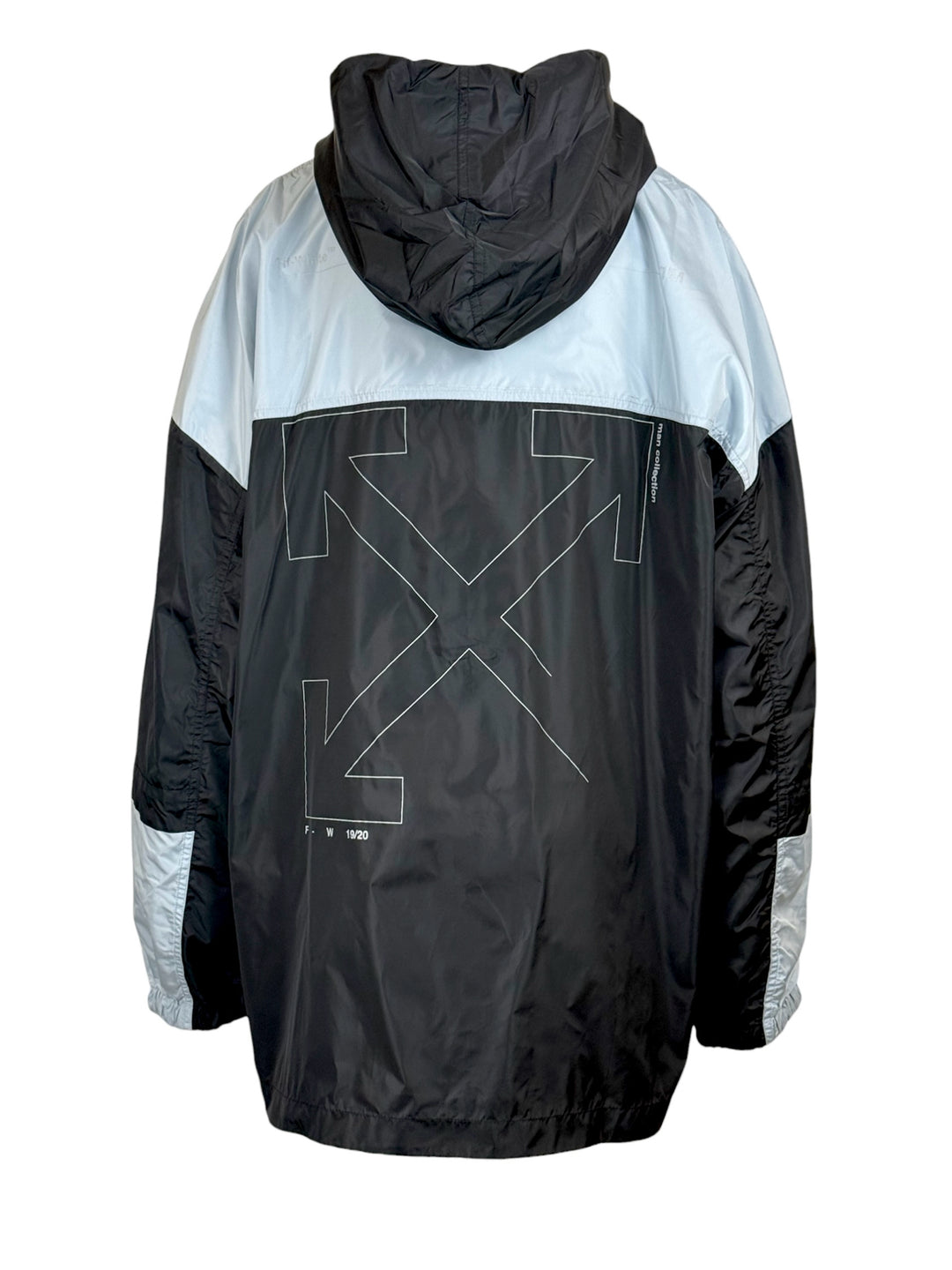 OFF-WHITE Size M Men's Unfinished Windbreaker Jacket